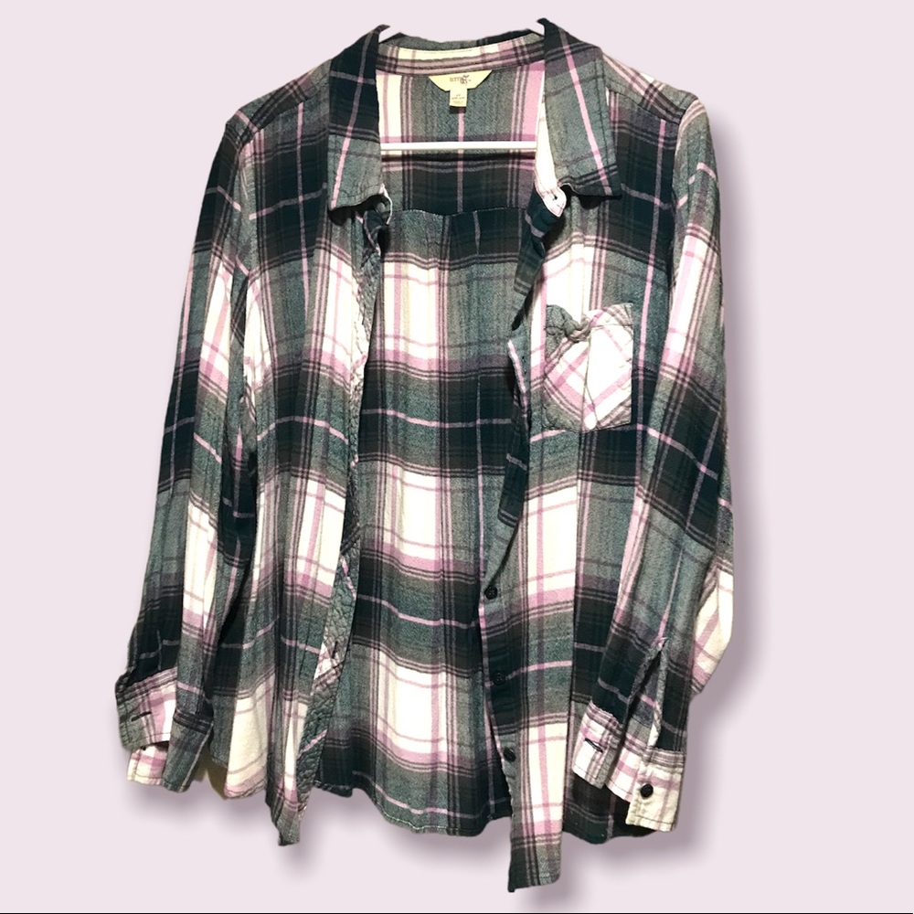 Plaid Button Up